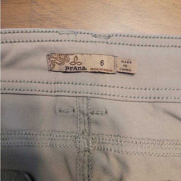 prAna Halle Convertible Pants Size 6 Low-Rise Bootcut Capris EUC - Picture 10 of 16